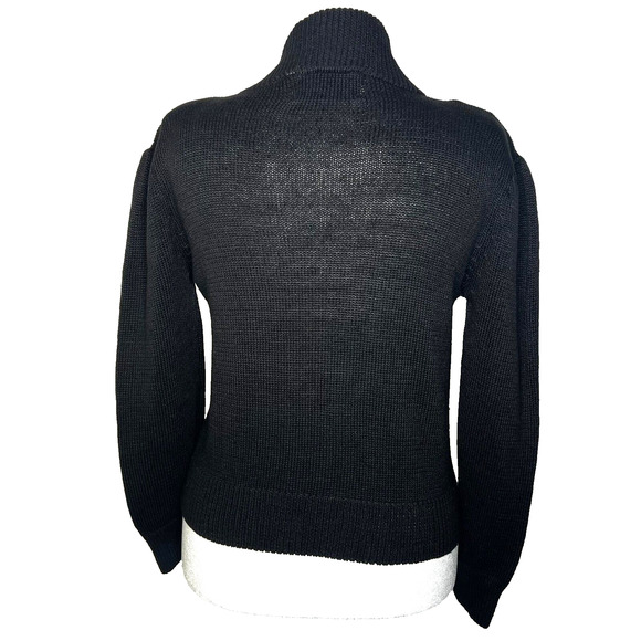 Gitano Women Sweater Vtg Pastel Floral Embroidery 90's Whimsigoth Dark Cottage M - Picture 5 of 10